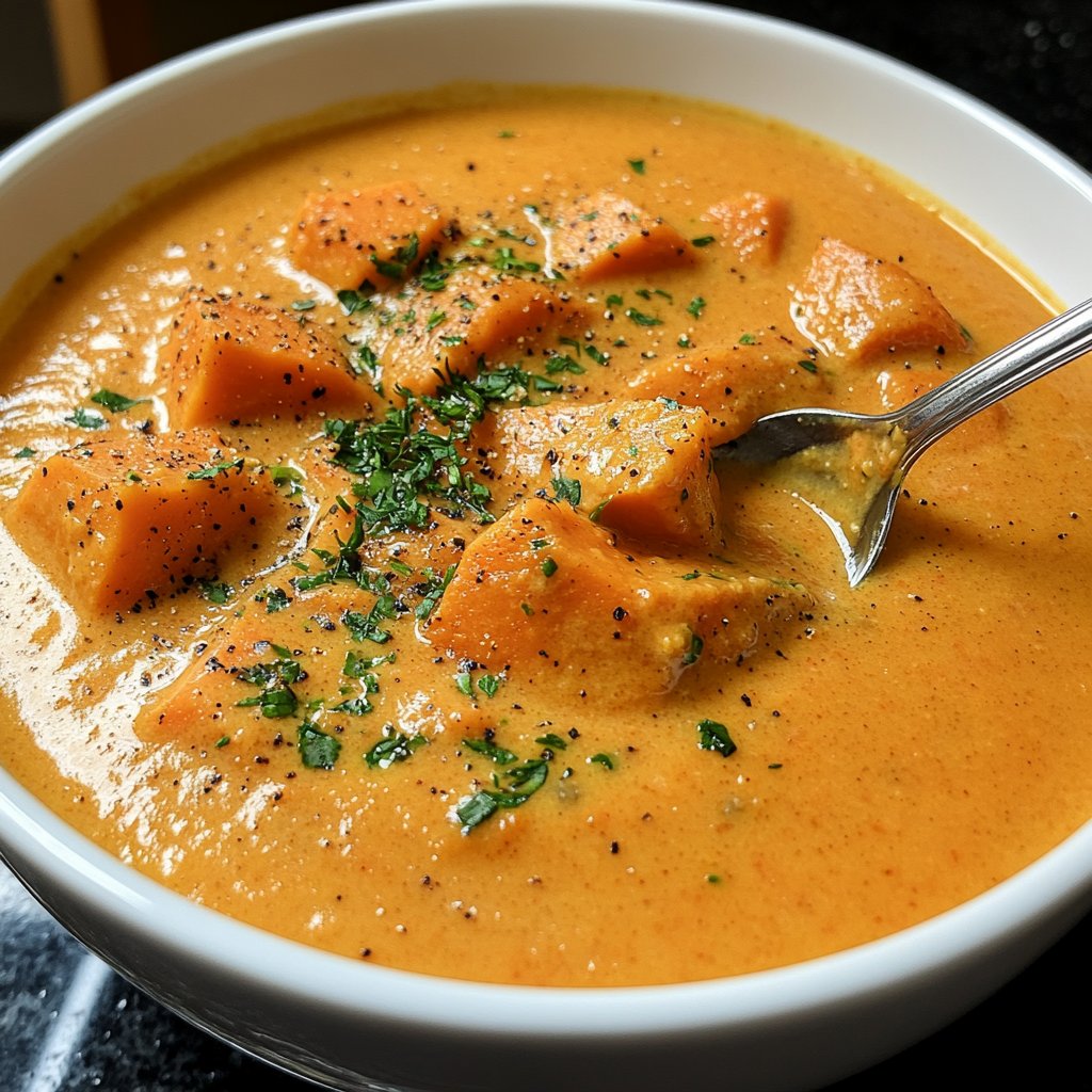 Kürbissuppe Slow Cooker