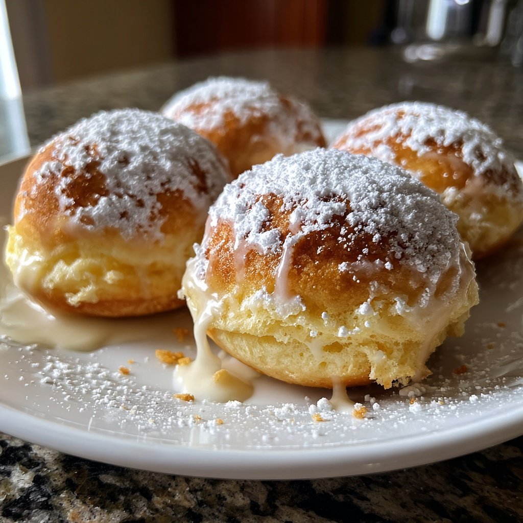 Quarkbällchen süß