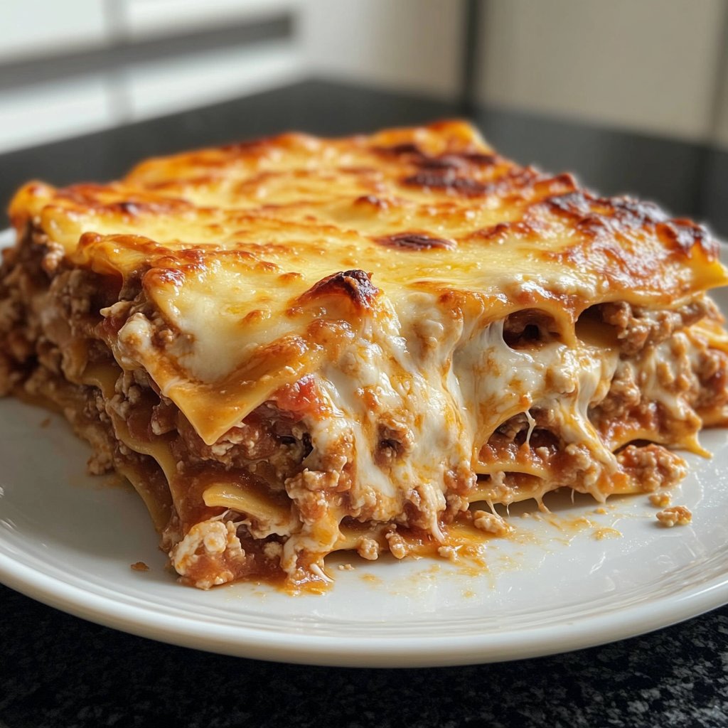 Lasagne mit cremiger Béchamelsauce