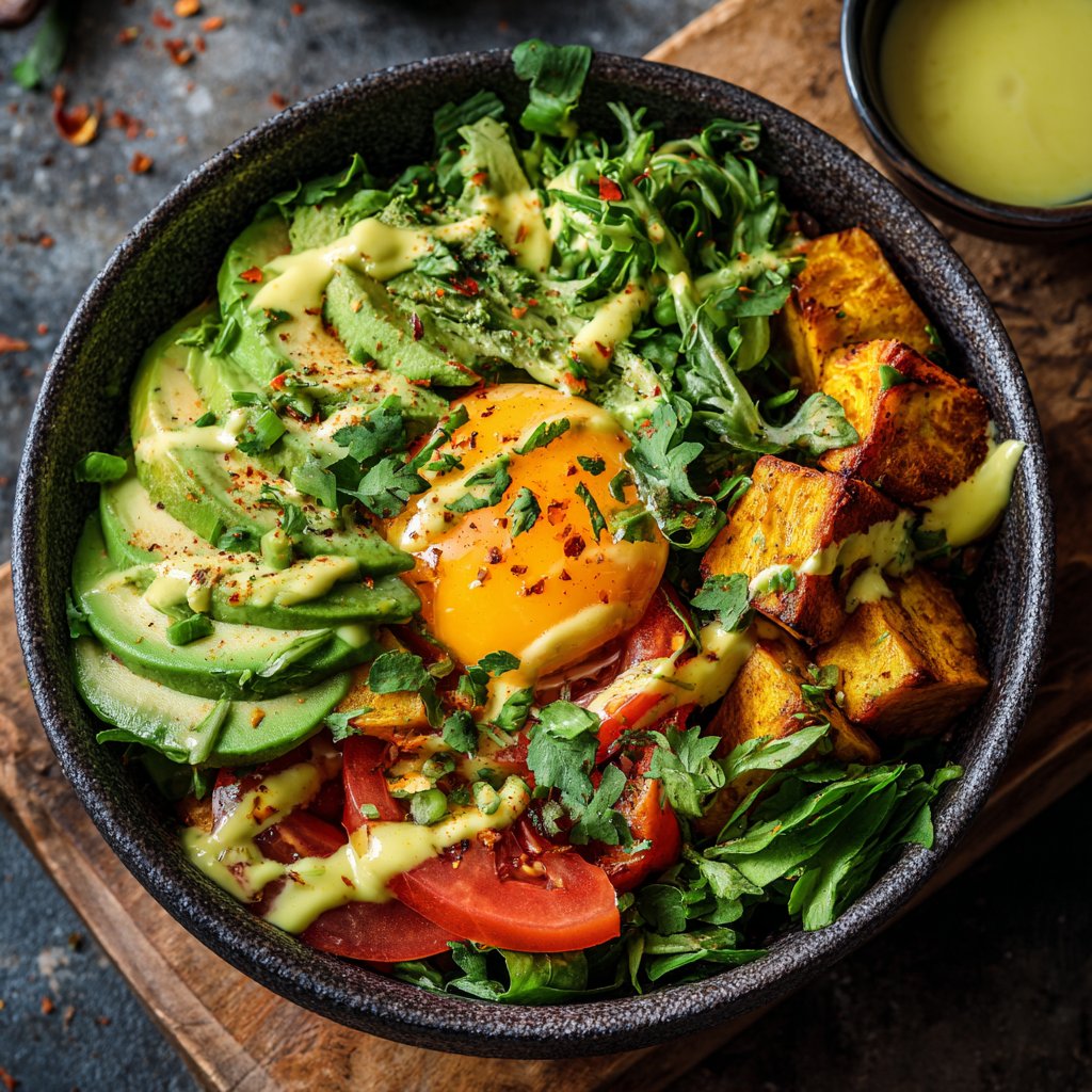 Buddha Bowl mit Avocado