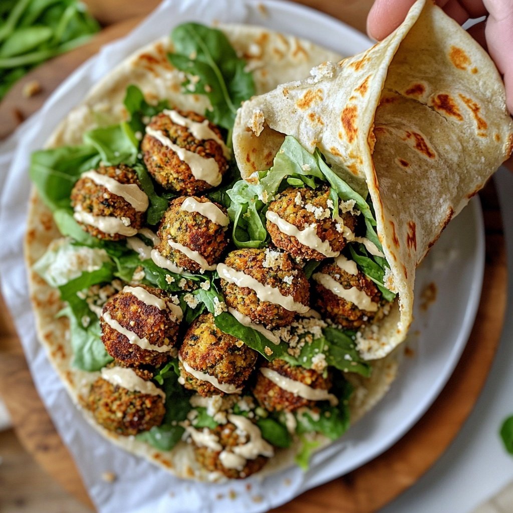 Wraps mit Falafel
