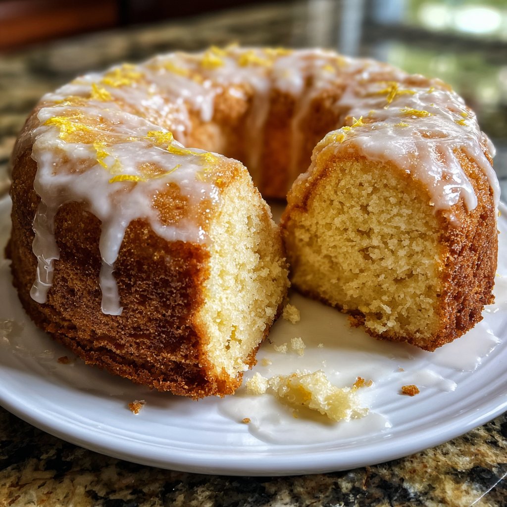 Zitronenkuchen mit Olivenöl