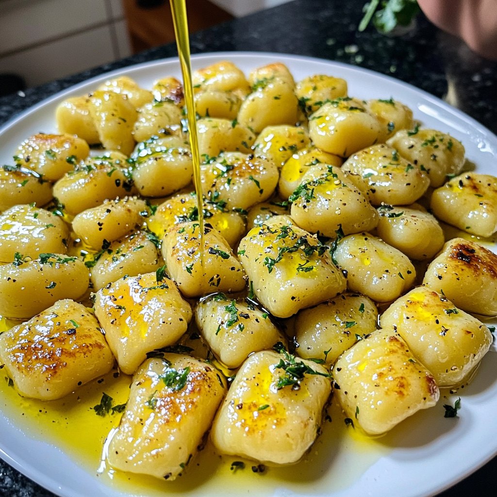Gnocchi mit Zitronenöl