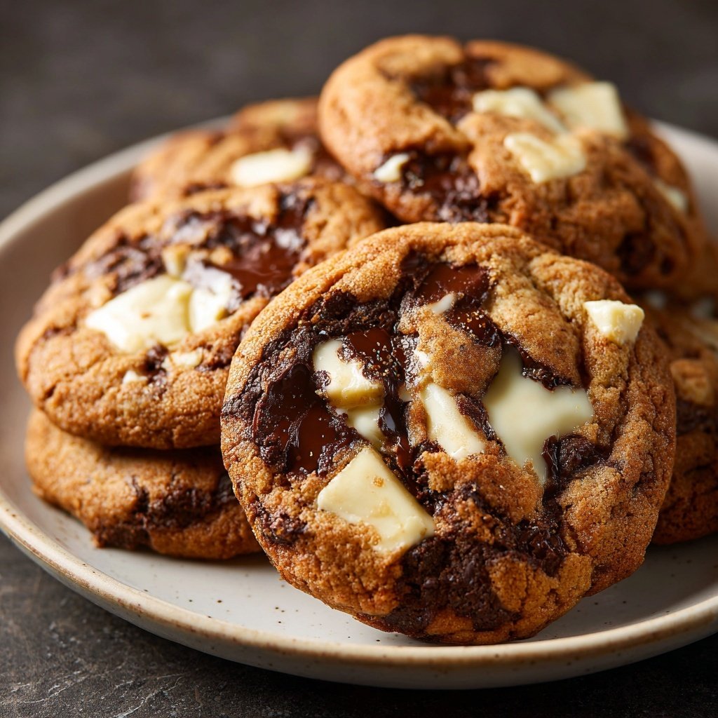 Cookies mit weißer Schokolade