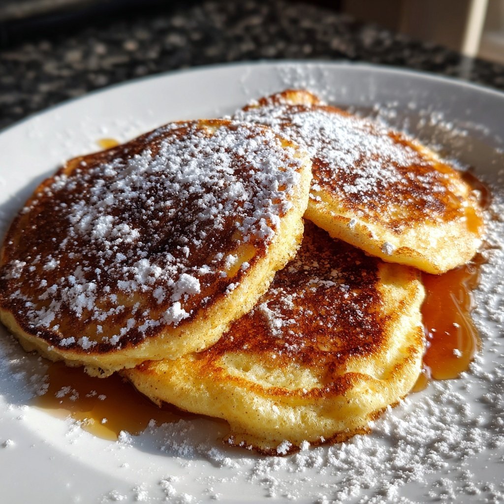 Pfannkuchen mit Zimt